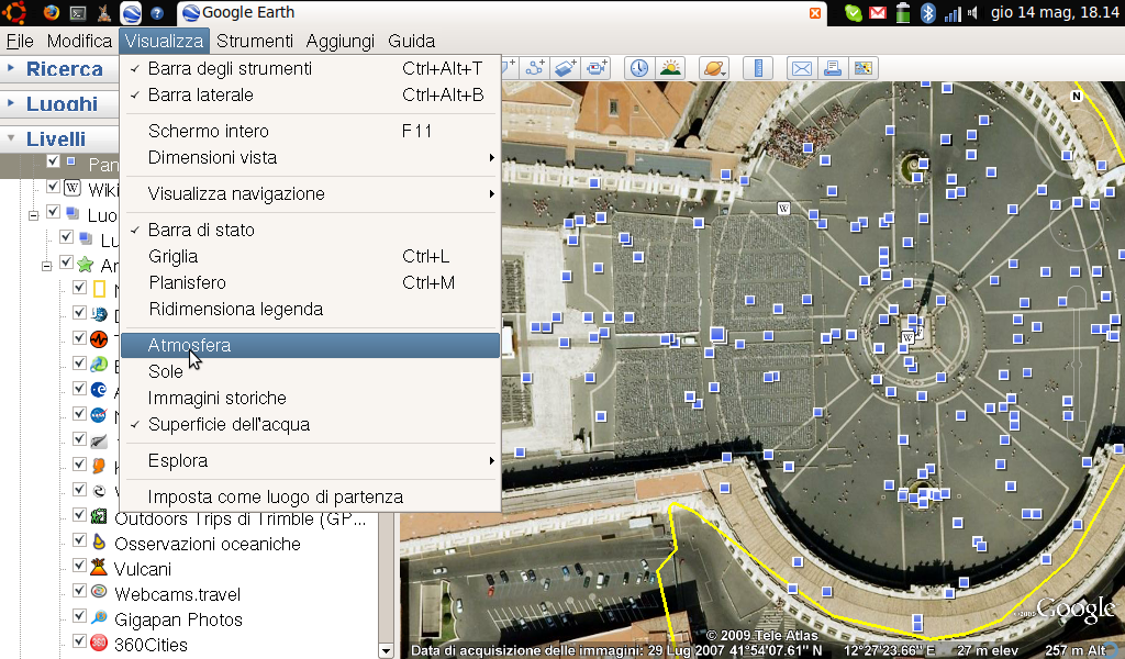 Google Earth su Dell Mini 9