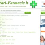 Orari, informazioni e turni delle farmacie d’Italia a portata di click